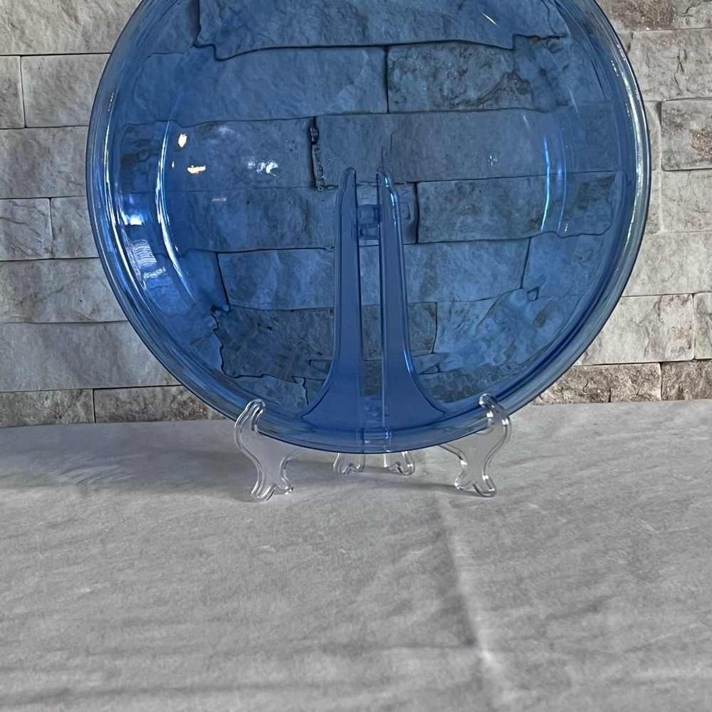 Blue Glass Baking Plate
